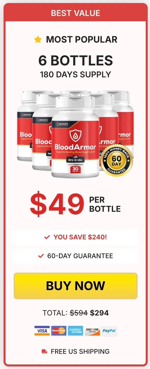 BloodArmor 180-day supply